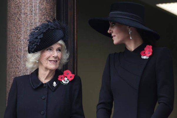 The Prince And Princess Of Wales Attend Remembrance Sunday