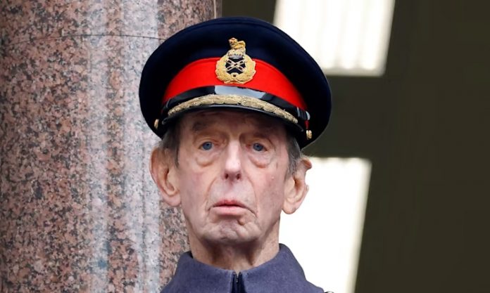 Duke Of Kent Suffers Wardrobe Mishap During Royal Outing Alongside Family