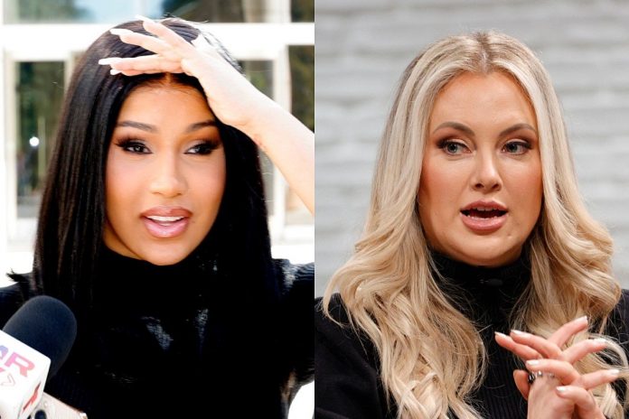 attachment-Cardi-B-Nicole-Arbour Rapper, Cardi B threatens Nicole Arbour's mother after the comedienne accused her of promoting Offset's song about gun violence following Takeoff's murder