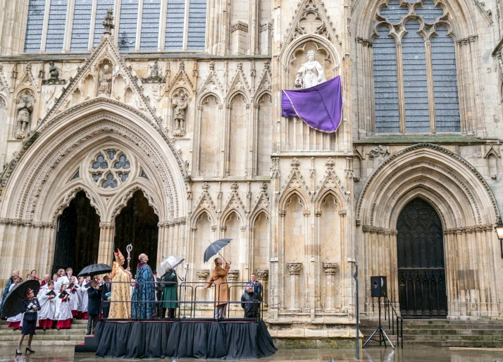 King Charles unveils first statue of his mother since she died