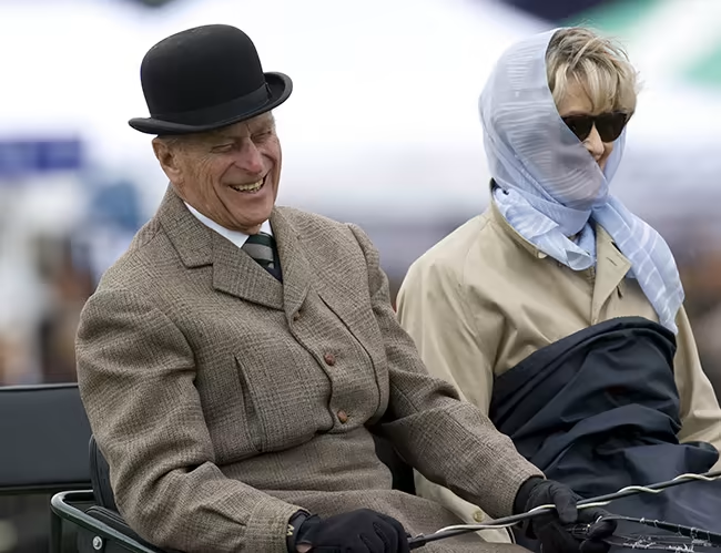 Prince Philip taught Penny how to drive carriages