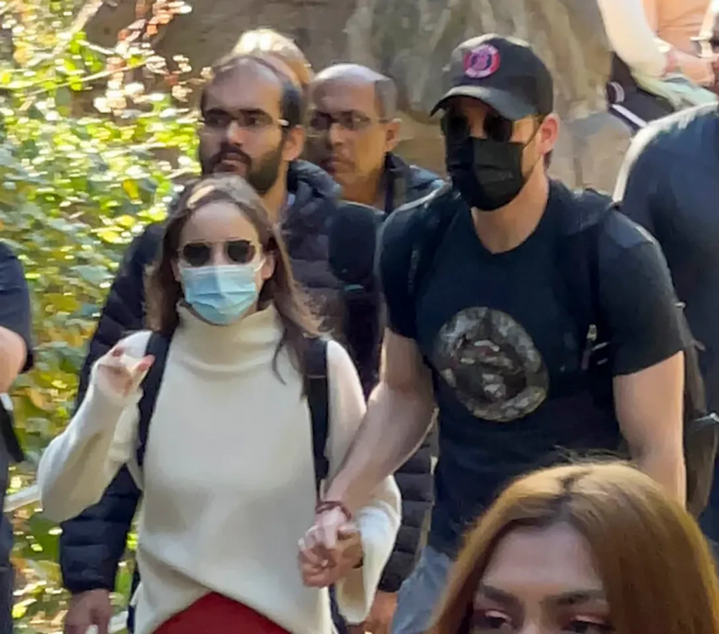 World's sexiest man Chris Evans and girlfriend Alba Baptista hold hands in first PDA photos