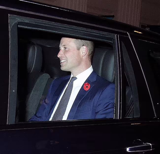 The Prince was spotted leaving Oswold's private members club © Goff Photos