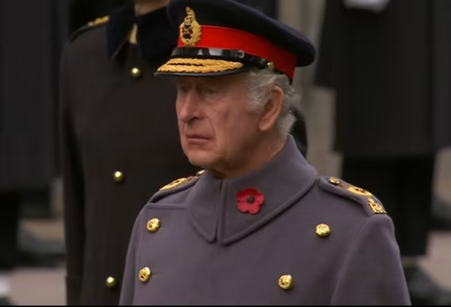 Charles was so moved by the national anthem