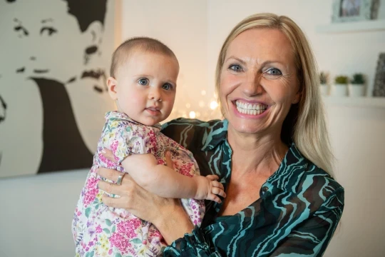Single mum who had a baby at 50 insists it was the ‘right’ time in her life to become a parent