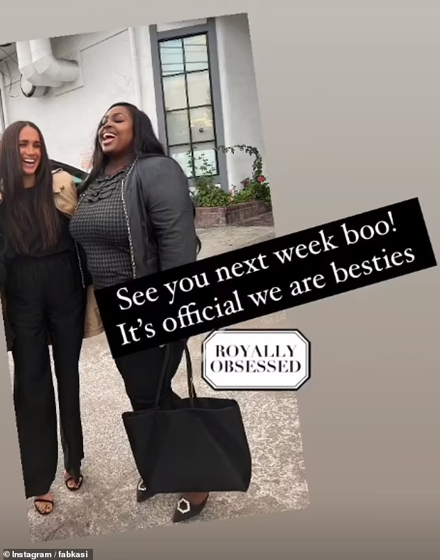 Kasi joked she is now best friends with Meghan after announcing she will appear on the next episode of Archetypes 

