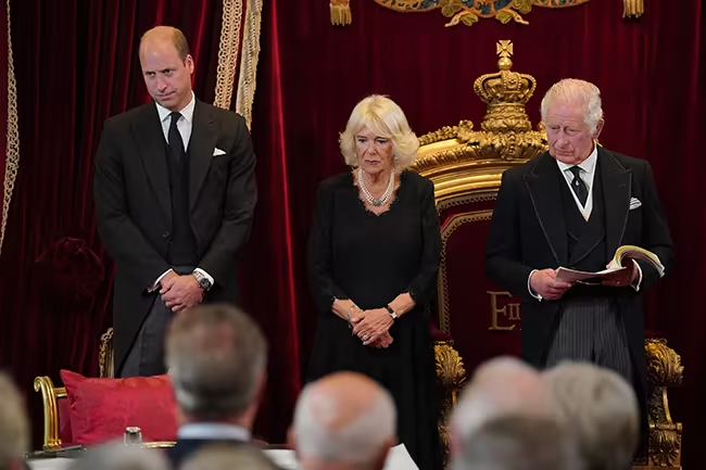 Charles was proclaimed King earlier this year