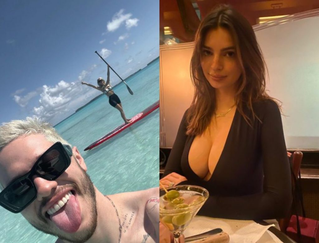 Emily Ratajkowski likes tweet about ‘dating Pete Davidson’