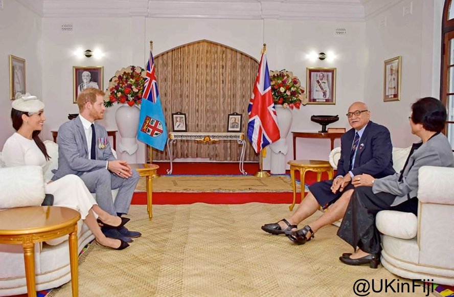 Harry And Meghan's Royal Tour Of Fiji In 2018