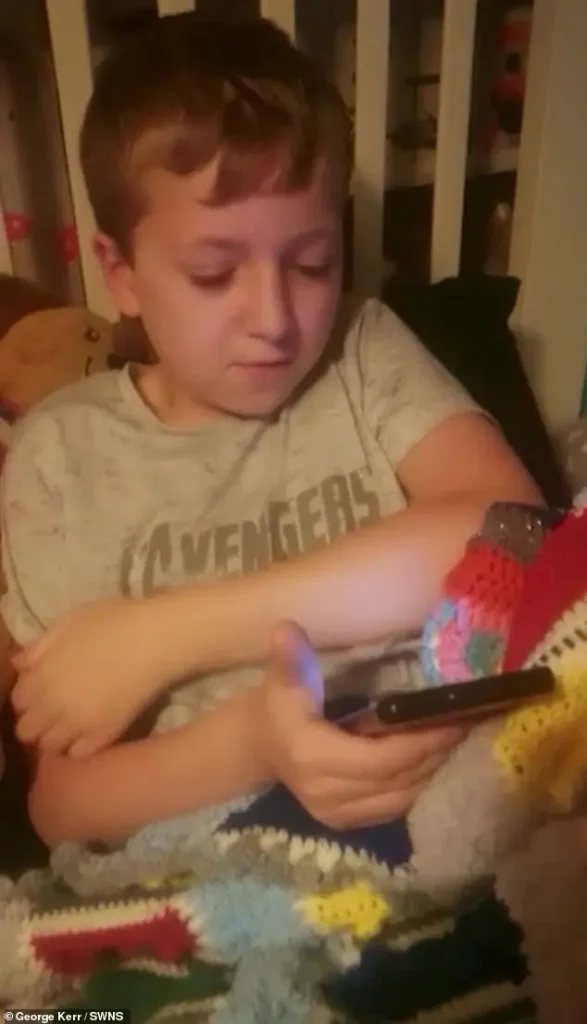 Grandfather Sings His Autistic Grandson To Sleep Over Facetime