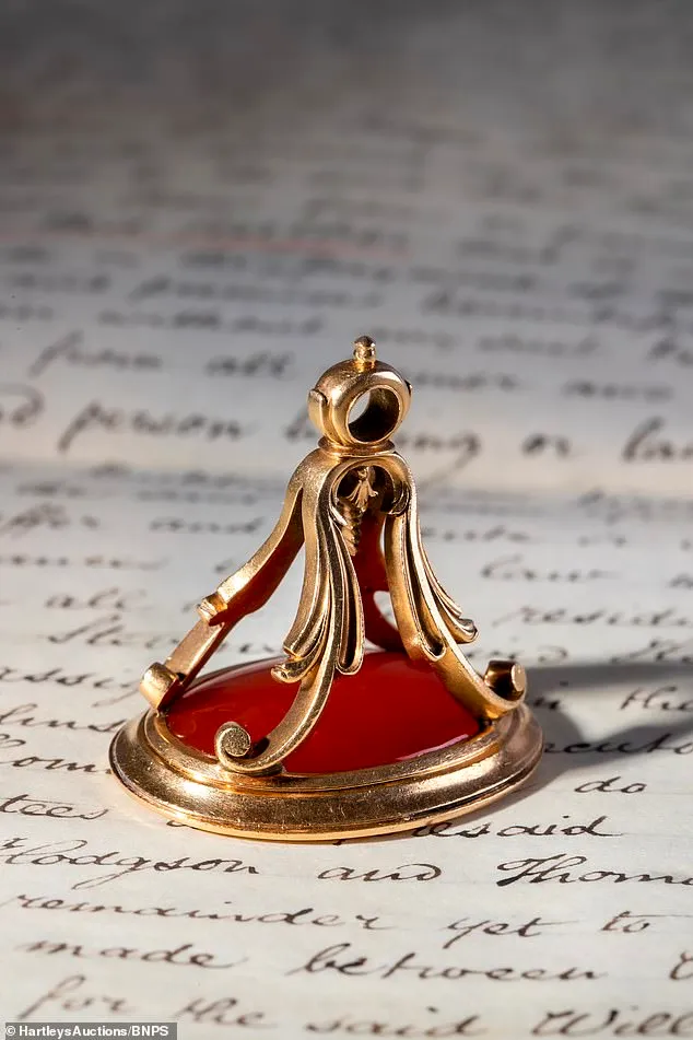 Gold Seal Belonging To Empress Catherine The Great Sells For £22,900