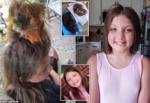 Girl, 11, is left ‘traumatized’ after getting FIFTY Bunchems tangled in her hair – which had to be chopped off