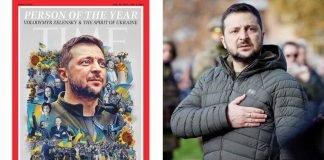 President Volodymyr Zelenskyy and ‘the spirit of Ukraine’ named Time magazine’s 2022 Person of the Year
