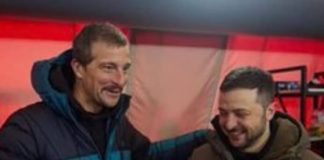 Bear Grylls makes a visit to Kyiv, hints at special programme with Ukraine’s president