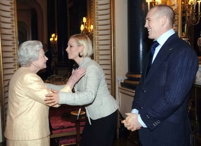 Mike always felt very welcomed by the Queen