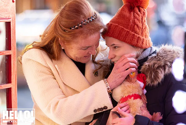 Sarah accompanied a group of Ukrainian refugees on a visit to the UK