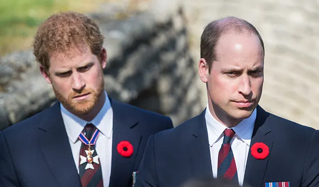 Relations between Harry and William are incredibly strained