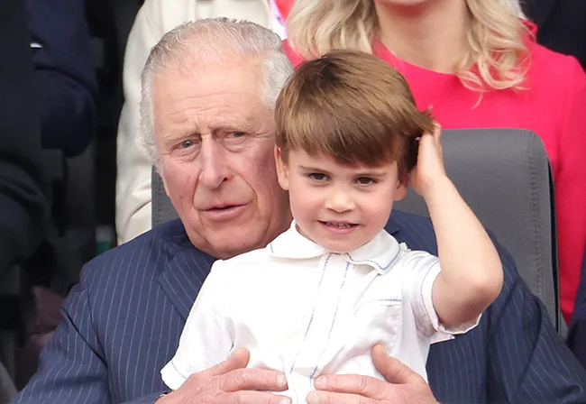 Prince Louis may join his family at the church service