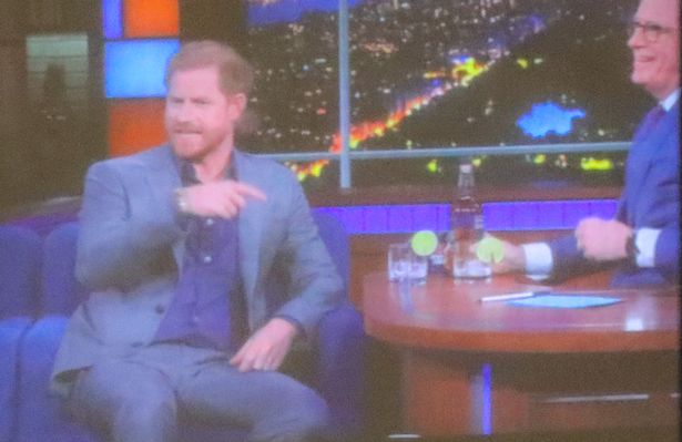 Harry Downs Tequila Shots As He Answers Questions On The Late Show