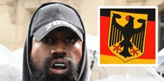 Kanye West Wears German Armed Forces T-Shirt Kanye West Wears German Armed Forces T-Shirt