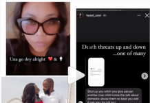 Hazel Reveals she’s been getting death threats over a cryptic post she shared after her ex-husband Nedu unveiled his ‘Queen’ Hazel alleges she’s been getting death threats over a cryptic post she shared after her ex-husband Nedu unveiled his 'Queen'