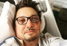 ‘Avengers’ star Jeremy Renner says he broke 30 bones in snowplow accident