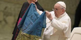 Pope Francis likens war in Ukraine to ‘crime against God and against humanity’