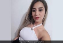 Mother-of-two killed in New Year celebrations when a firework gets caught in her clothes and explodes (Video)