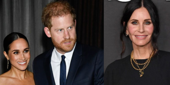 2 cross Prince Harry Reunites With Courteney Cox For First Time Since Spare Revelations