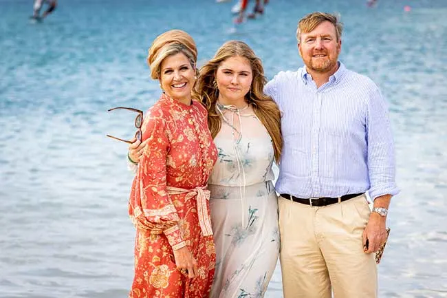 The princess is undertaking her first royal tour with her parents