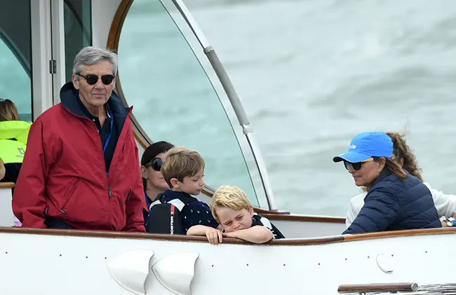 The mum-of-three also dotes on her grandchildren