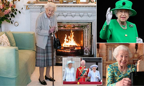 1 frail Inside Queen's Last Months - Frail But With Customary Brilliant Smile