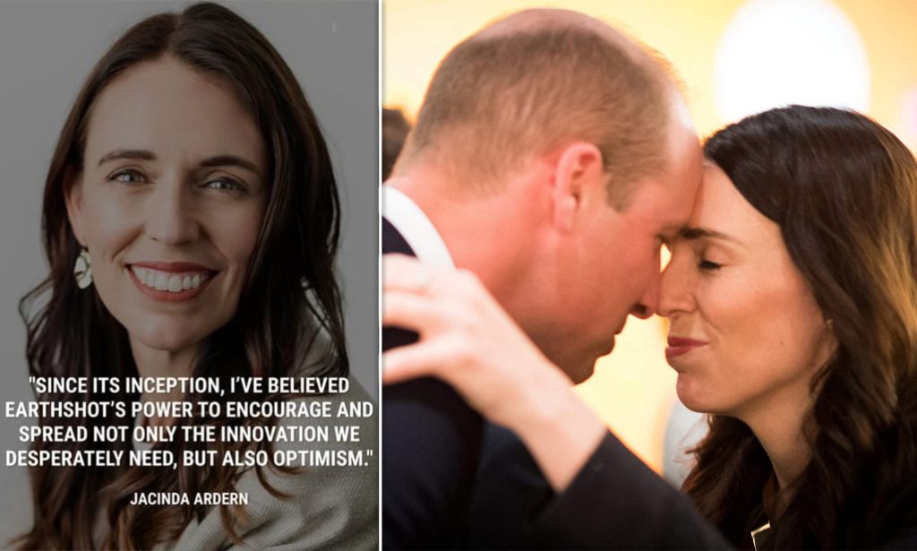 Jacinda Ardern Joins Team William and Kate, Months After Being Co-Opted by Harry and Meghan