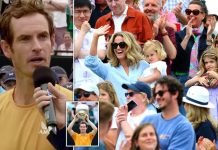 Andy Murray wins Nottingham Open title – then treated to Father’s Day surprise at final as he spots four children in crowd