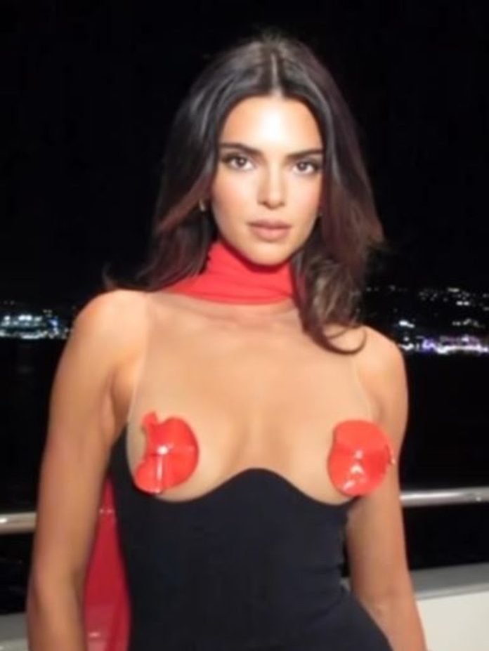 Kendall-Jenner-frees-the-nipple-in-boob-baring-mini-dress-photos-2-