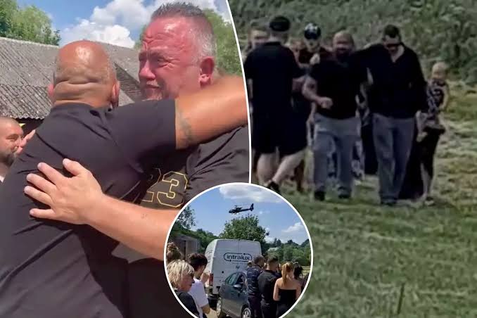 Man fakes his death, arrives at his own funeral by helicopter - to teach his family an emotional lesson 6