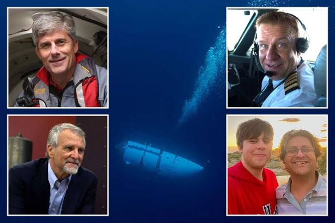 Missing Titanic-bound submersible with five people on board has run out of emergency oxygen