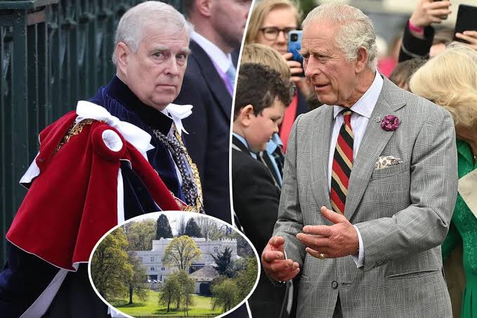 Prince Andrew 'left money in Queen's will to stay at Royal Lodge' despite fears King Charles will evict him 6