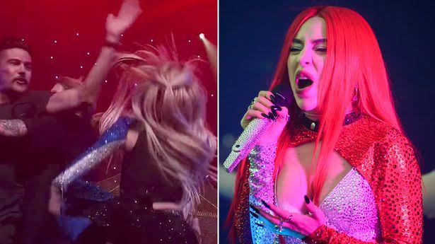 Singer Ava Max slapped by fan onstage 5