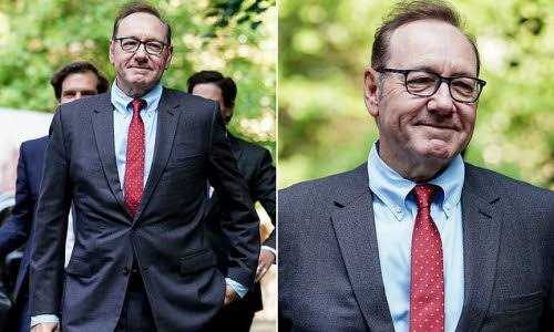 Actor Kevin Spacey's sex assault trial hears he 'tried to groom first victim and promised to introduce him to A-list celebrities'