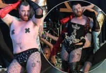 Singer Sam Smith performs in fishnet tights and skimpy pants at the Mad Cool festival in Madrid: photos