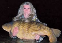 Woman is left dumbfounded after she breaks record with ‘humungous’ 63lbs catch ‘over half her size’