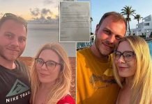 Wrongly accused young couple BANNED from flying home