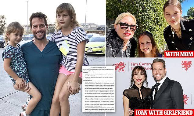 Actor, Ioan Gruffudd WINS court battle with ex-wife Alice Evans after judge agrees to appoint child custody evaluator 2