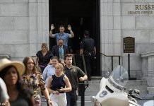 Active shooter false alarm near US Capitol office building SPARKS CHAOS as workers are seen fleeing
