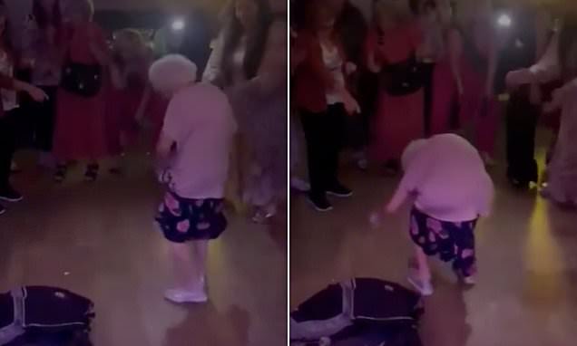 Dancing grandmother, 92, gets pub 'bouncing' with HER incredible dance moves