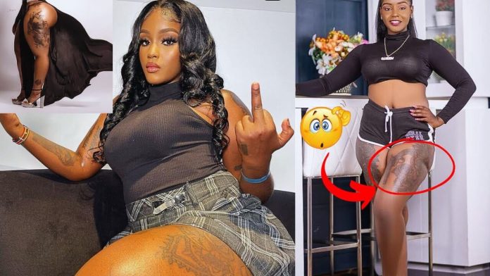 _ 'I get tattoos of my ex-boyfriends when they die; 11 of them so far' – Kenyan socialite REVEALS 8