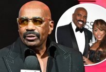 Steve Harvey DEBUNKS rumors that his wife Marjorie slept with their bodyguard and personal chef