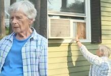 Woman, 87, fights off home invader then FEEDS HIM before calling police