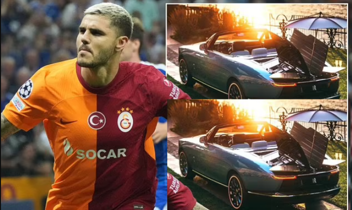 4 cars Argentina And Galatasaray Striker, Mauro Icardi Buys £22.3MILLION Rolls Royce; One Of Only Three Made (Photos)